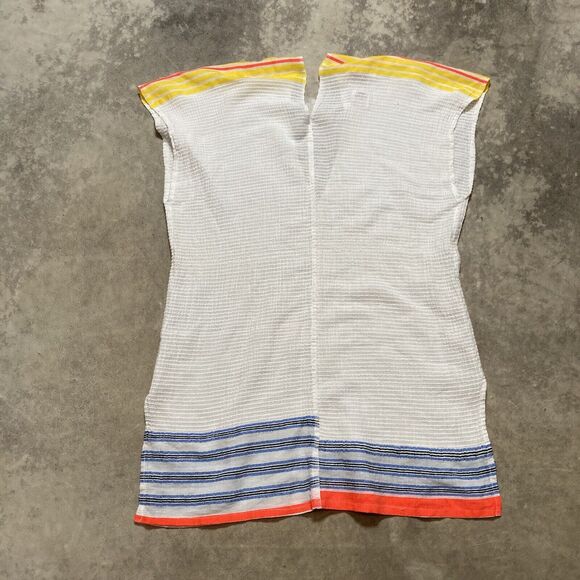 Lemlem Swim Coverup Womens Medium‎ Pullover Multicolor Striped White - Picture 6 of 9